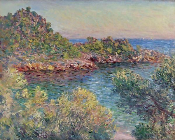 Pres Monte-Carlo Oil Painting by Claude Oscar Monet