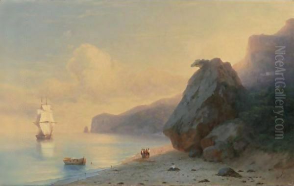 Crimea Oil Painting by Ivan Konstantinovich Aivazovsky