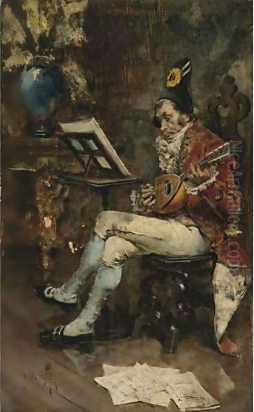 The Musician Oil Painting by Giovanni Boldini