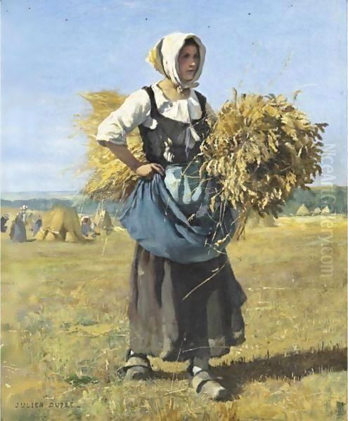 The Gleaner Oil Painting by Julien Dupre