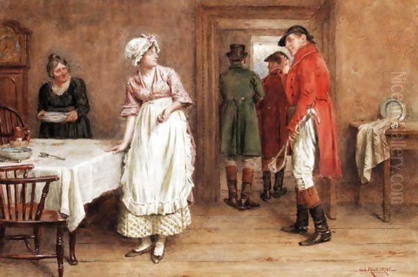 The Parting Guest by George Goodwin Kilburne