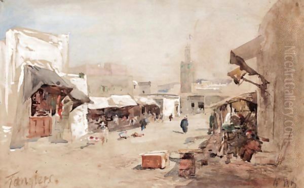 Tangiers Oil Painting by Hercules Brabazon Brabazon