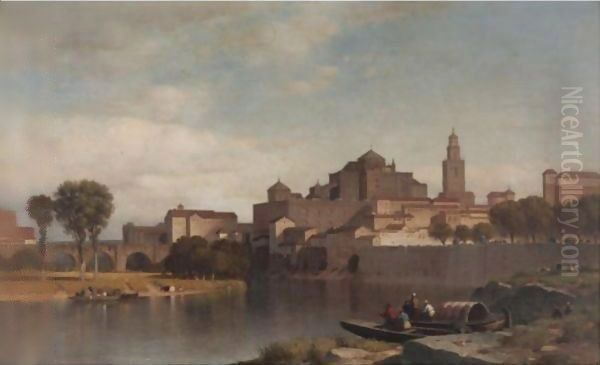 A View Of Spain Oil Painting by Samuel Colman