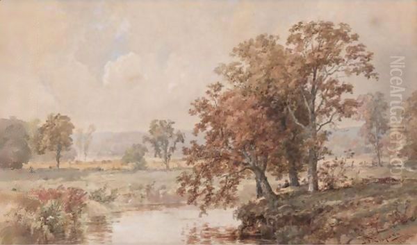 Autumn Landscape 2 Oil Painting by Jasper Francis Cropsey