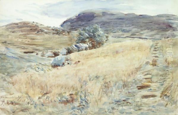 The Crofters' Harvest Oil Painting by William McTaggart