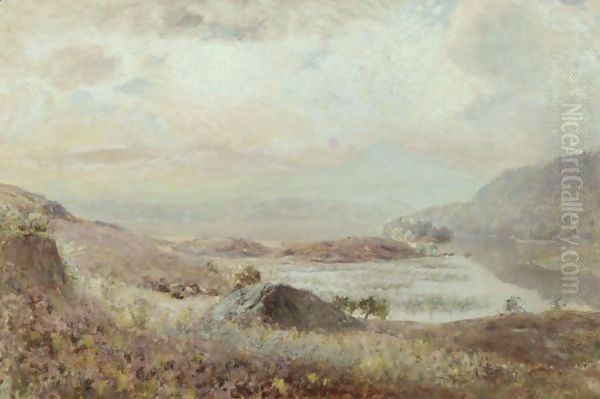 Ben Lomond's Lullaby, Loch Ard Oil Painting by David Murray