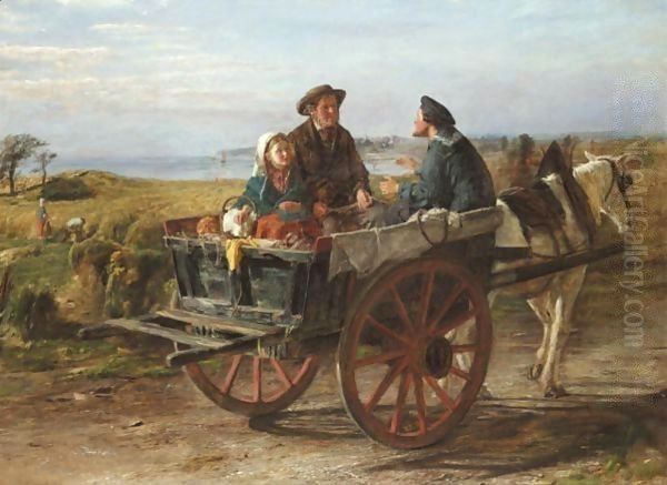 The Yarn Oil Painting by William McTaggart