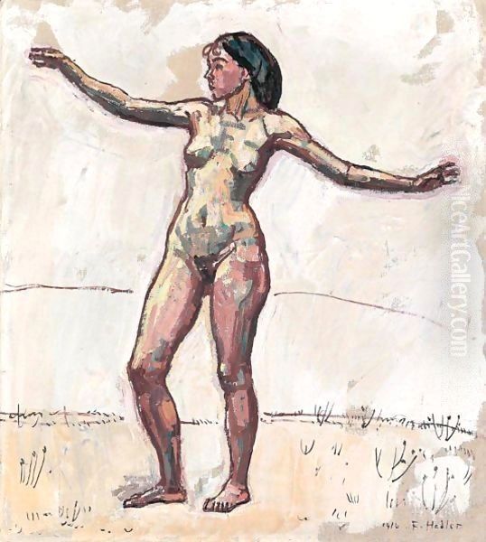 The Dance, 1916 Oil Painting by Ferdinand Hodler