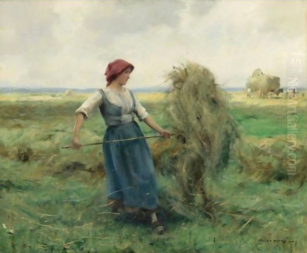 The Haymakers Oil Painting by Julien Dupre