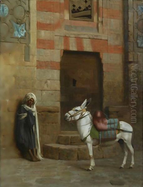 Ane Egyptien Oil Painting by Jean-Leon Gerome