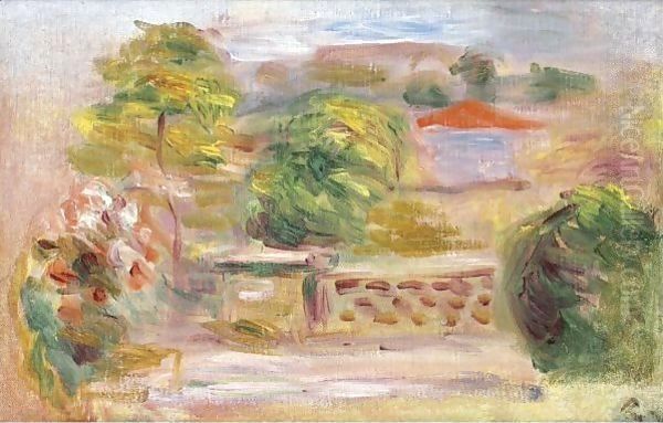 Paysage 7 Oil Painting by Pierre Auguste Renoir