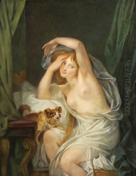 The Awakening Oil Painting by Jean Baptiste Greuze