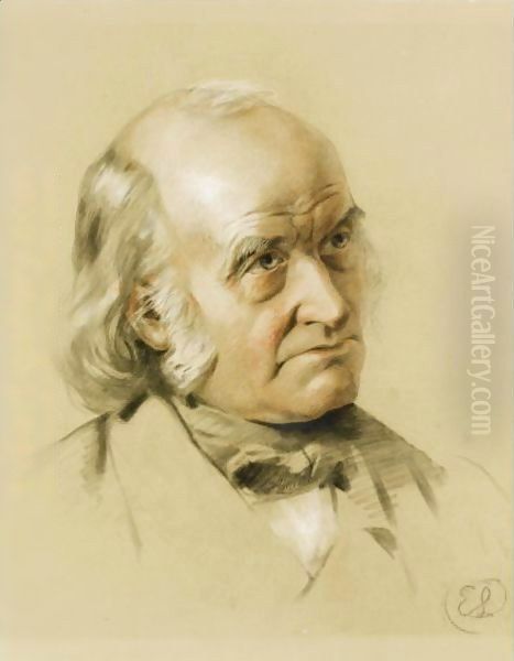 Portrait Study Of A Gentleman Oil Painting by Sir Edwin Henry Landseer