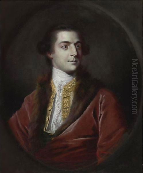 Portrait Of Augustus Henry Fitzroy, 3rd Duke Of Grafton (1735-1811) Oil Painting by Sir Joshua Reynolds