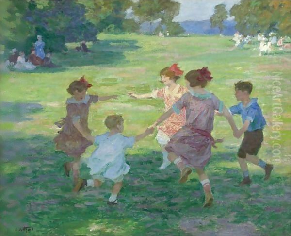 Springtime Of Life Oil Painting by Edward Henry Potthast