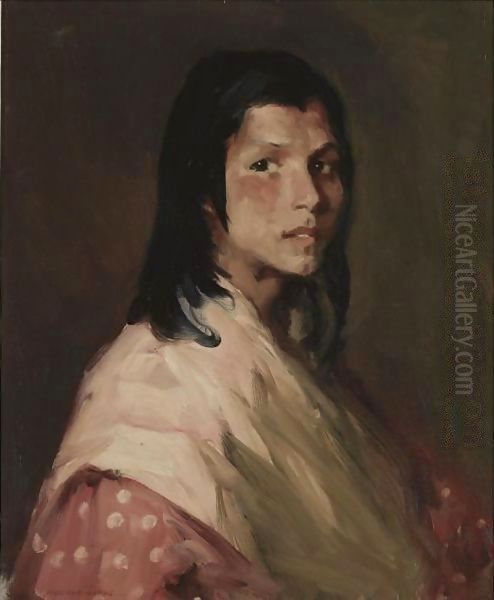 The Gypsy Girl Oil Painting by Robert Henri