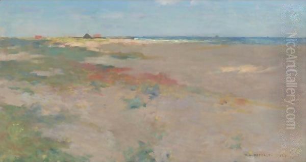 On The Suffolk Coast Oil Painting by Willard Leroy Metcalf