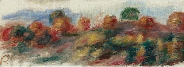 Paysage 8 Oil Painting by Pierre Auguste Renoir