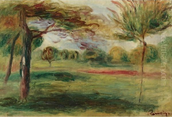 Paysage 9 Oil Painting by Pierre Auguste Renoir