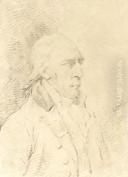 Portrait Of John Graham Oil Painting by George Morland