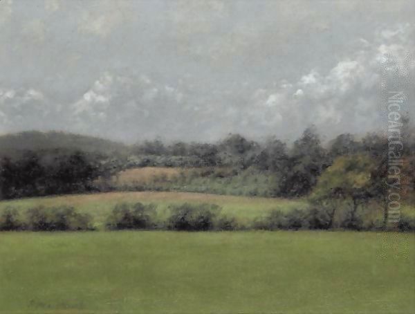 Sussex Fields, Noon Oil Painting by Paul Fordyce Maitland