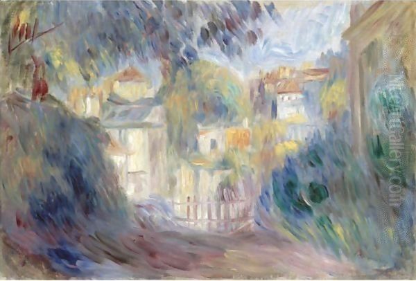 Paysage 10 Oil Painting by Pierre Auguste Renoir