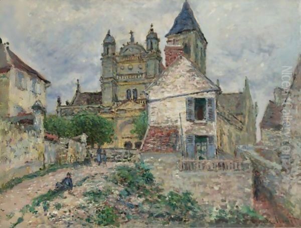 L'Eglise De Vetheuil Oil Painting by Claude Oscar Monet