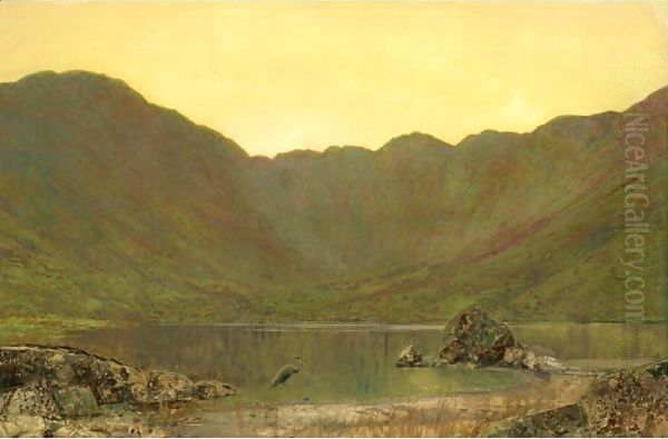 Under Red Pike, Cumberland Oil Painting by John Atkinson Grimshaw