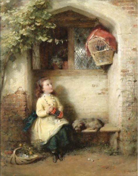 The Serenade Oil Painting by George Bernard O'Neill