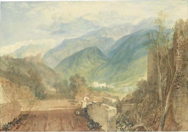 Bonneville, Savoy 2 Oil Painting by Joseph Mallord William Turner