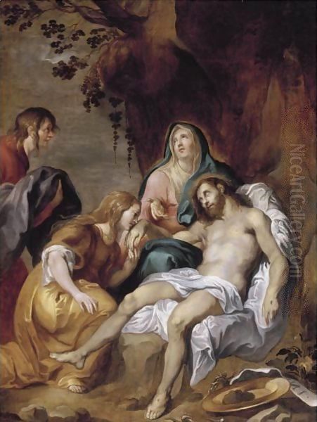 The Pieta Oil Painting by Sir Anthony Van Dyck