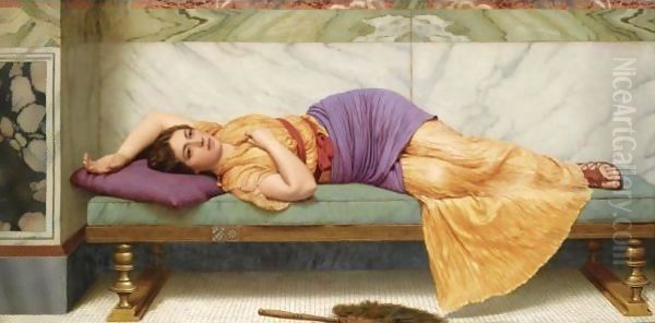 The Day Dream Oil Painting by John William Godward