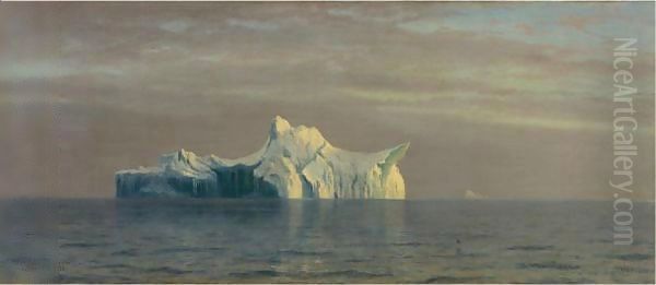 Iceberg Oil Painting by Albert Bierstadt