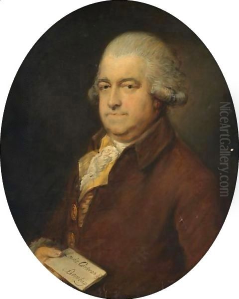 Portrait Of Mr G Hammond Oil Painting by Thomas Gainsborough