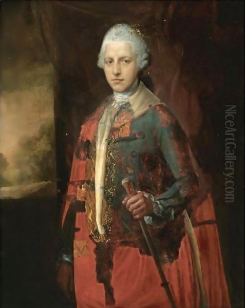 Portrait Of A Nobleman Oil Painting by Thomas Gainsborough