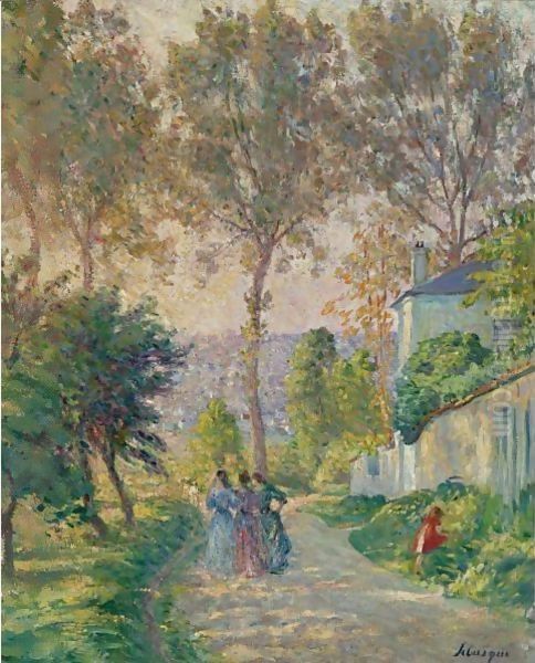 La Promenade Oil Painting by Henri Lebasque