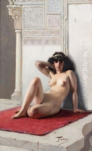 The Favourite Oil Painting by Luis Ricardo Falero