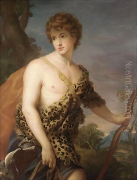 Adonis Oil Painting by James Northcote