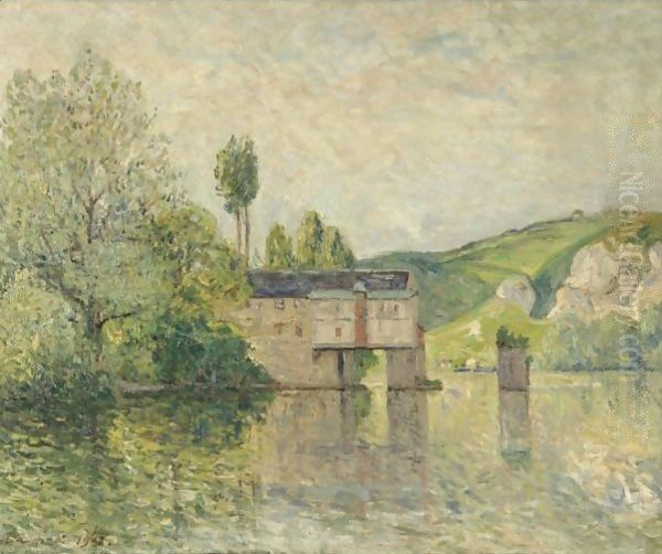 Le Vieux Moulin, Les Andelys 2 Oil Painting by Maxime Maufra