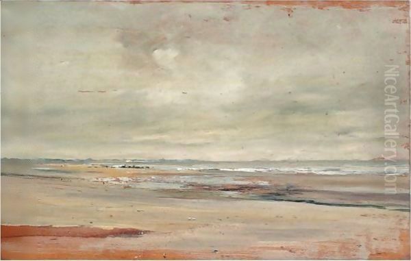 Villers Sur Mer Oil Painting by Ivan Pavlovich Pokhitonov