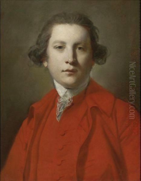 Portrait Of Charles Blair Oil Painting by Sir Joshua Reynolds