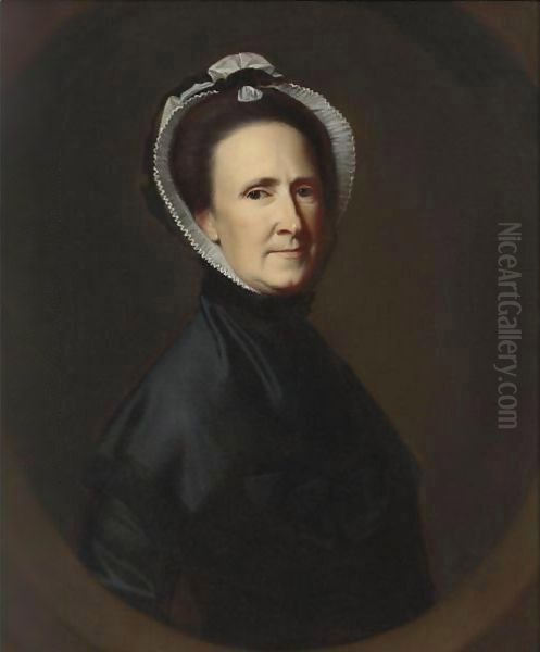 Mrs. Samuel Watts (Sarah Osborne) Oil Painting by John Singleton Copley