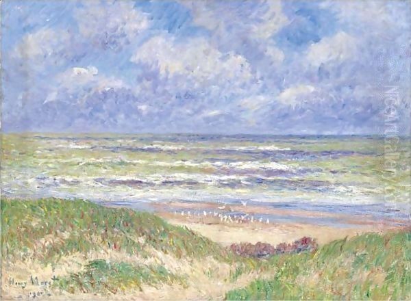 La Mer Du Nord Oil Painting by Henri Moret