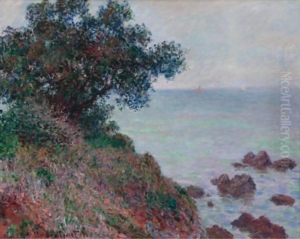 Bords De La Mediterranee, Temps Gris Oil Painting by Claude Oscar Monet