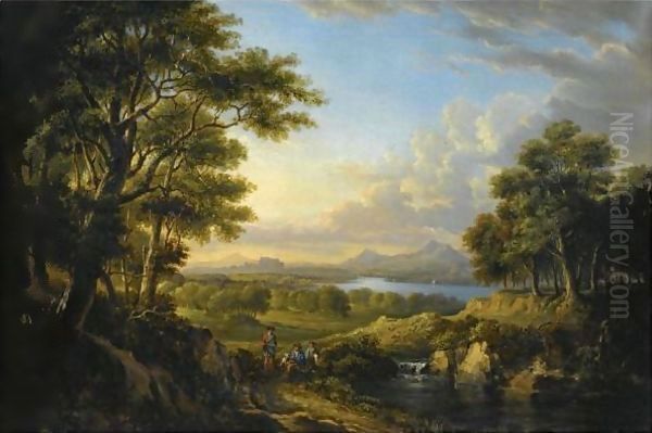 View Of The Highlands Oil Painting by Alexander Nasmyth