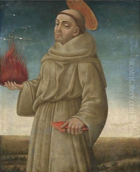 Saint Anthony Of Padua Oil Painting by Nero di Bicci