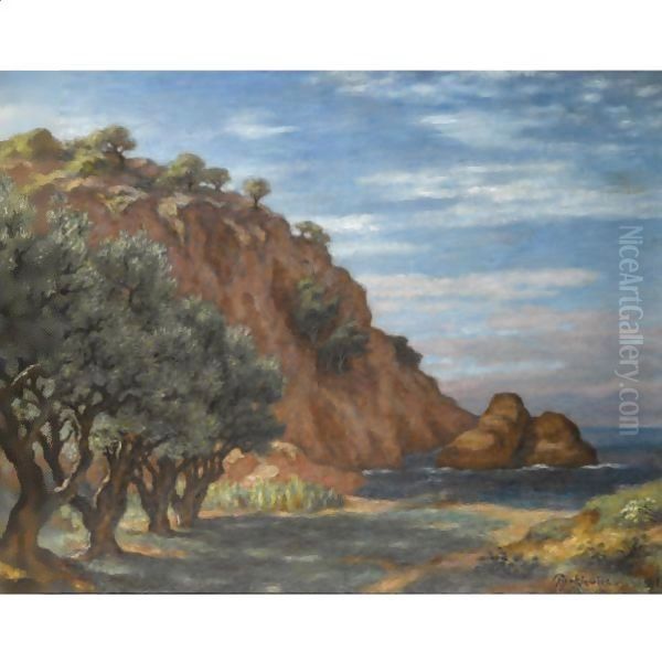 La Ciotat, Provence Oil Painting by Jozef Pankiewicz