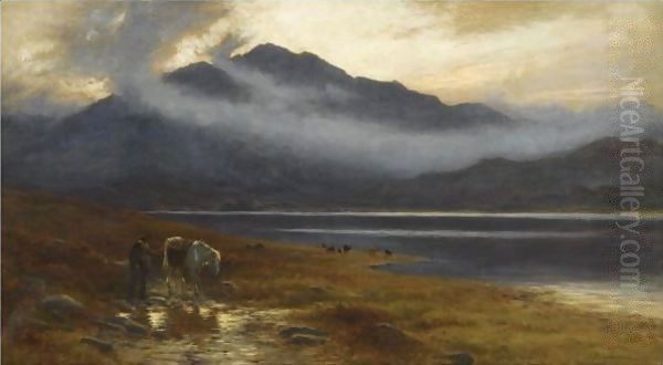 The End Of The Day 2 Oil Painting by Joseph Farquharson