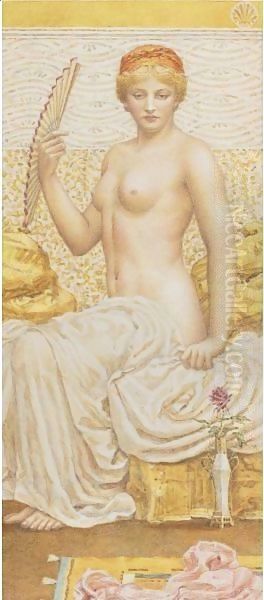 The Toilette Oil Painting by Albert Joseph Moore