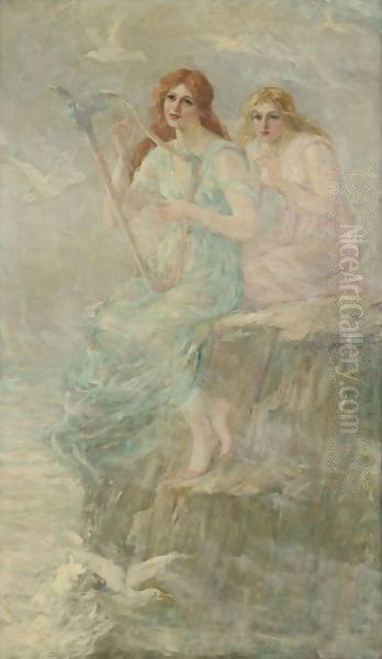 The Sirens Oil Painting by Frederick Stuart Church